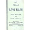 The National Button Bulletin: Vol. 33, No. 2: March-April 1974 by  National Button Society