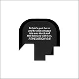 Rear Slide Cover Plate, Slide Butt Plate for Smith & Wesson S&W M&P Shield 9mm, .40, 40cal (Does Not Fit Compact or Full Size models) by BASTION - REVELATION 6:8