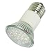 LED Strahler, (LED Beleuchtung), Bestücktmit 24 superhellen LED´s LED SPL E27 weiß 24 LEDs 300 LUX