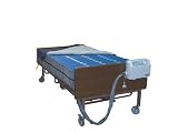 Drive Medical 14030 med Aire Bariatric 10 Inch Mattress and Pump Replacement System with APP and Pressure Alarm Bariatric Low Air Loss