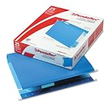 Esselte Box Bottom Folders W/InfoPocket, 2 Cap, Letter Size, BE