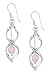 Amazon price tracker, Amazon price history charts, Ladies' Quartz Open Twisted Drop Earrings, Silver, Model B10/041-49694