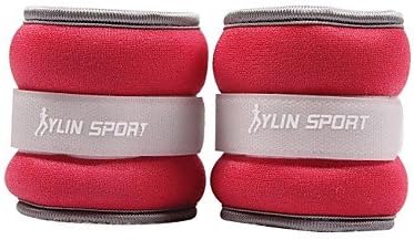 1.5KG Pair Set Neoprene Wrist/Ankle Weights Filled with Iron Sand for Running Exercise(0.75KG Each)