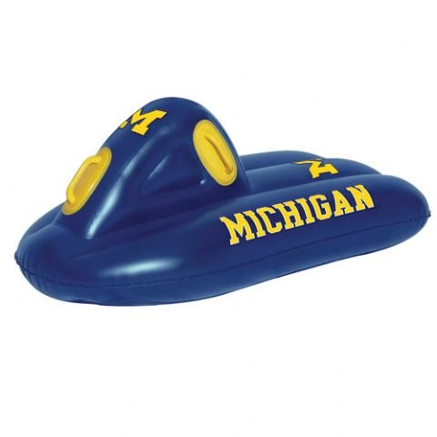 Michigan Wolverines 42 Team Super Snow Sled/Water Raft - NCAA College Athletics