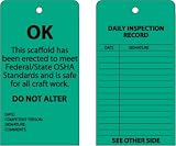 LAB-SPT3 - STANDARD SCAFFOLD TAGS