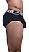 UFM Underwear for Men Adjustable Athletic Support Brief L (32-34) Black