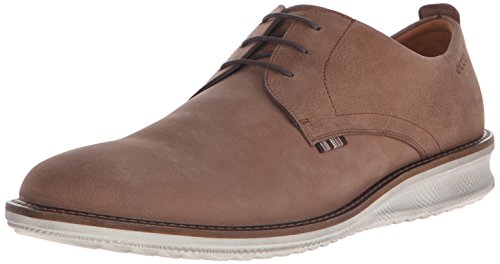 ECCO Men's Contoured Plain Toe Tie Oxford, Cocoa Brown, 44 EU/10-10.5 M...