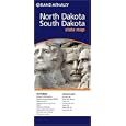 Rand Mcnally North Dakota South Dakota State Map by
