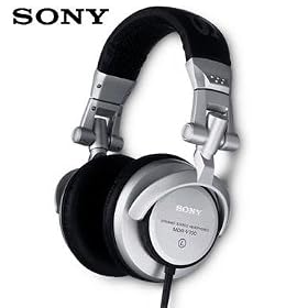 Sony Studio Monitor Style - Professional DJ Stereo Headphones with 3000 mW Power Handling & Swivel/Reversible Ear-cups