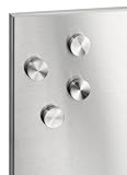 Kitchen & Housewares : Magnetic board anti-scratch magnets - brushed stainless steel