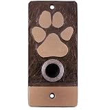 Bronze Paw Doorbell Surround
