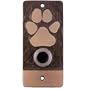 Bronze Paw Doorbell Surround