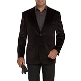 Jones New York Two-Button Velvet Sport Coat
