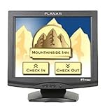 New Planar SysteMs PT1710MX 17inch Touchscreen LCD Monitor Black 5-wire Res ....