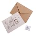 Generic 30 Sets Retro Christmas Greeting Card with Envelopes Wishing Cards RS.960.00