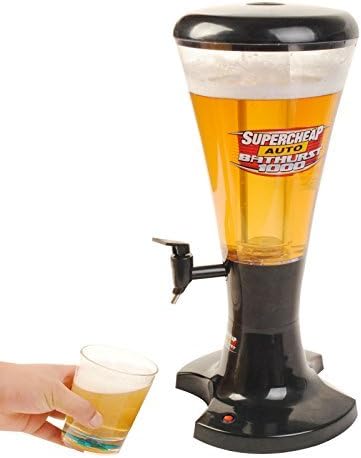 3l Draft Beer Tower Dispenser Plastic with LED Lights New by Halothailand