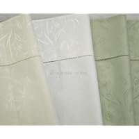 Cotton/Silk Spring Bloom Sheet and Pillowcases