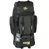 from Karabar Karabar Manaslu 80 Top Loading Travel Backpack (Black/Grey) (Model K-BAR-90)