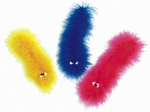 West Paw Design Kitty Lure Feather Cat Toy, Assorted 
