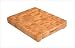 End Grain Chopping Block W/Feet