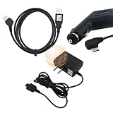 USB DATA CABLE + CAR + AC HOME CHARGER FOR SAMSUNG SCH-U740