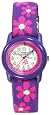 Timex Kids` T89022 Time Teacher Flowers Stretch Band Watch
