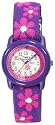 Timex Kids' T89022 Time Teacher Flowers Stretch Band Watch