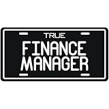 New True Finance Manager License Plate Occupations 417n2klz3ZL. SL160 New True Finance Manager License Plate Occupations