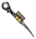 ストロングツール(Strong TooL) マイクロショート 両口ラチェットレンチ 17×19mm 12837
