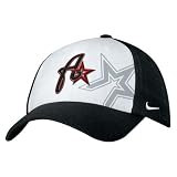 Nike - Nike Houston Astros Black Ligature Swoosh Flex Fit Hat