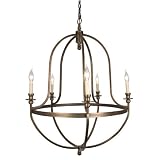 Checkolite Birdcage 5 Light Chandelier