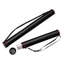 Telescoping Document Tube W/Strap, Adjustable 43, Black