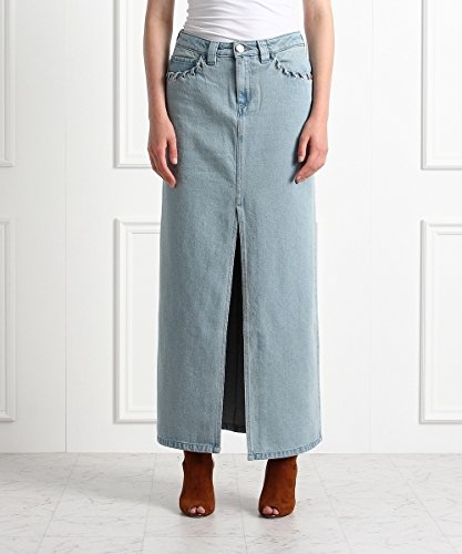 (アクアガール) aquagirl TOP SHOP UNIQUE デニムロングスカート 02879981