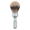 Merkur Silvertip Futur Shaving Brush with Matte Finish