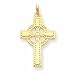 14k Celtic Cross Pendant