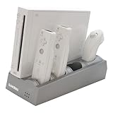 Wii Charge & Dock Station w/Rechargeable Batteries