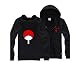 Naruto Sasuke Uchiha Zip-up Hoodie Shirt In Size S,M,L,XL,XXL