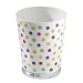 Waste Can in Bright Dots Design by InterDesign