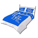 University of Kentucky Wildcats UK Bedding Comforter & Sham Set