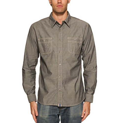 Weatherproof Vintage Yarn Dyed Men's Long Sleeve Woven Shirt