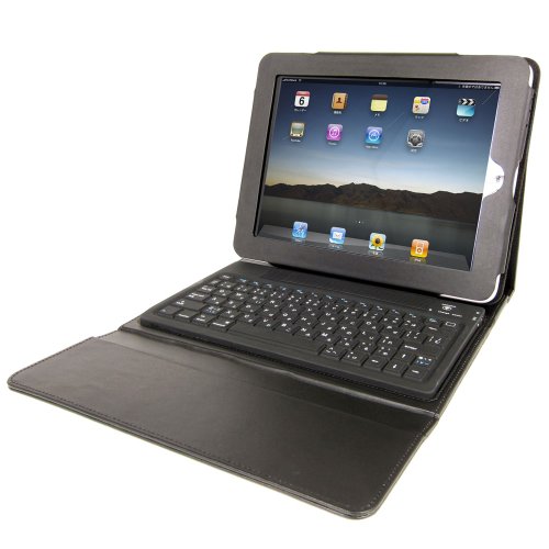 サンコ- 無線式キーボード内蔵iPad革ケース(英語キーボード) CWKFIP01