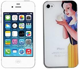 Disney Princess - Snow White Holding / Eating Apple Logo Clear Case - iPhone 4 / 4s @Dottie28 (Snow White)