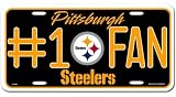 Pittsburgh Steelers License Plate - #1 Fan
