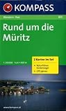 Rund um die M&uuml;ritz: 1 : 50 000. 2-teiliges Set, GPS-genau