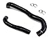 HPS 57-1075-BLK-4 Black Silicone Radiator Coolant Hose Kit