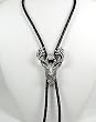 Diamondcut Pewter Deer Bolo Tie