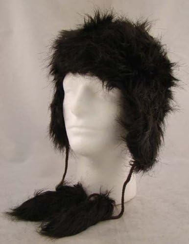 Luxurious New Brown Full Faux Fur Trooper Bomber Aviator Ski Hat