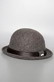 Ampal Creative The Droog Bowler Hat in Ash,Hats for Men