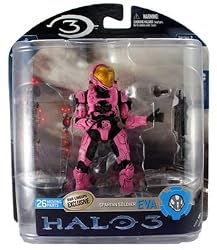 Halo 3 Series 3 Spartan Soldier EVA Pink Ver Figure