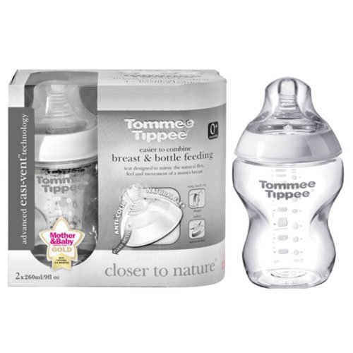 Childrens Toyshop   : Closer to Nature Easivent 260ml Twin pack Bottles